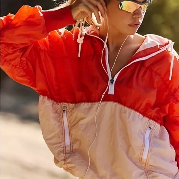 Free People Happy Camper Color block Pullover ❤️ NWOT - Picture 6 of 8